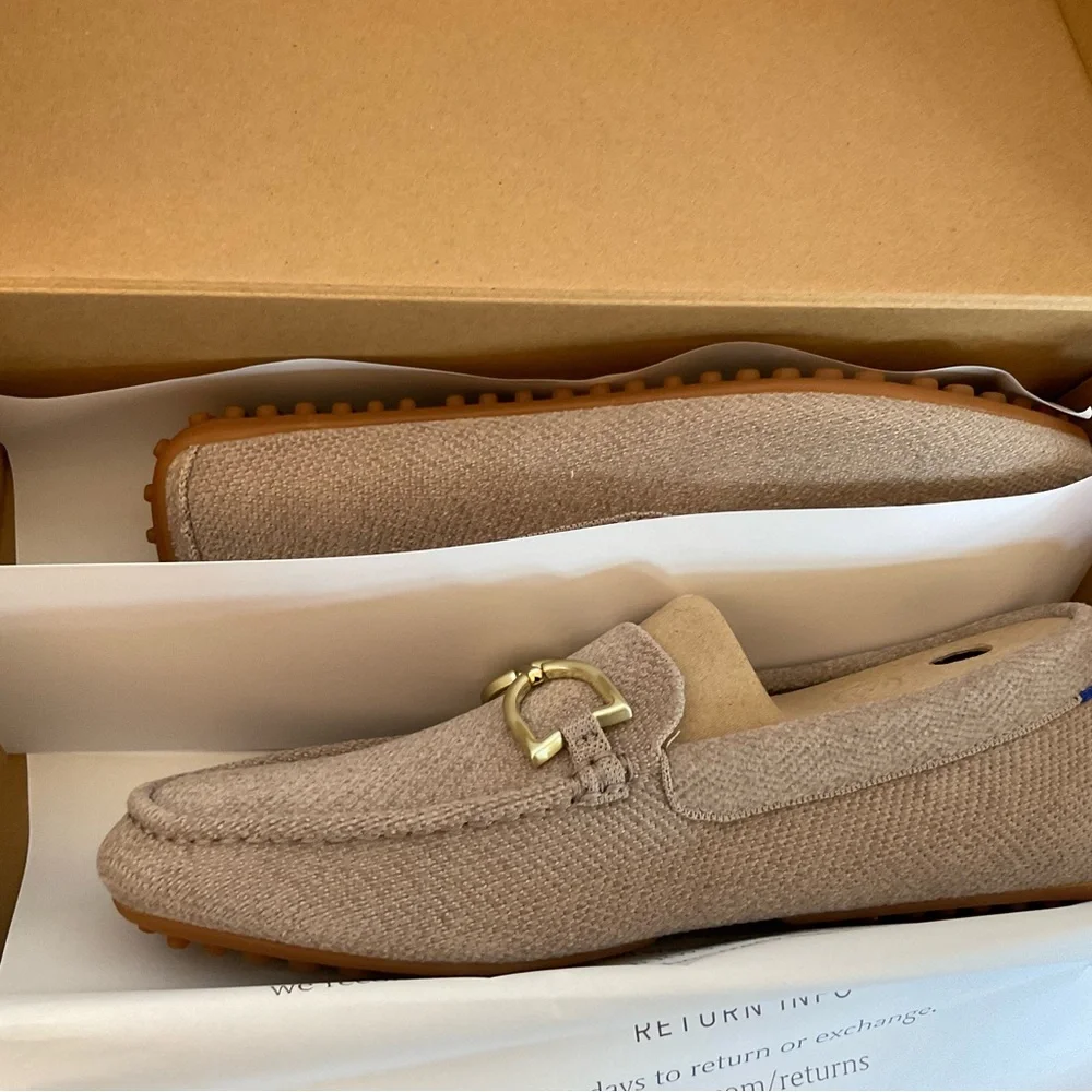 Rothy's Dove Bistro Revelvet Women's Penny Loafers - NWT - Picture 2 of 4